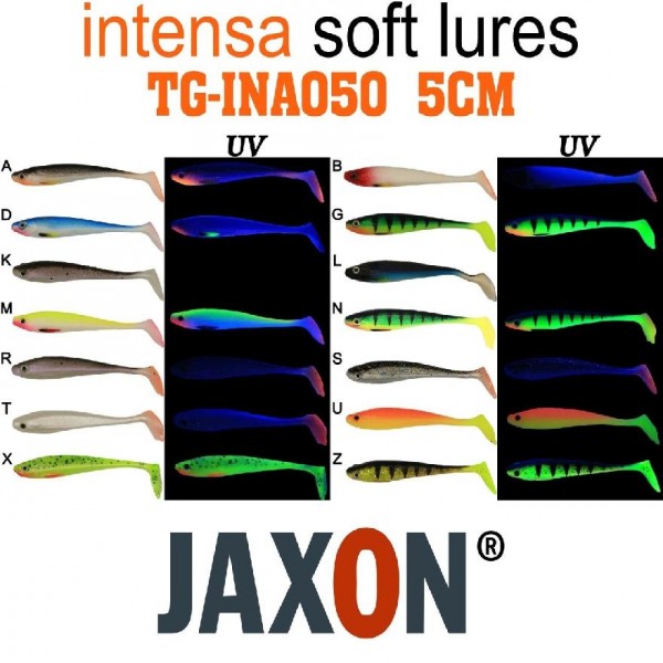 Silikon Balık Jaxon Gummy Intensa Tg-Ina050 5Cm 5’Li Pk Renk:A