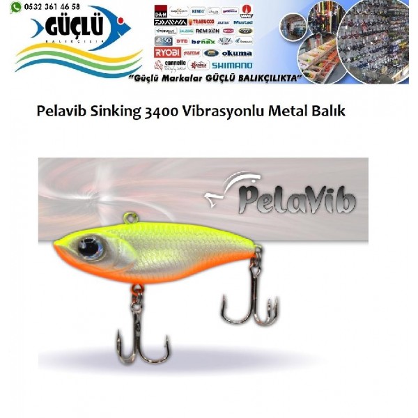 Vibrasyon  Maket Balık Pela Uv Vıb Sınkıng 13Gr 5.5Cm Renk :03