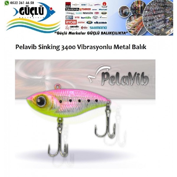 Vibrasyon  Maket Balık Pela Uv Vıb Sınkıng 13Gr 5.5Cm Renk :05