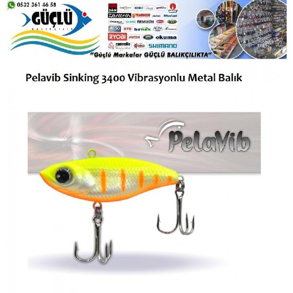 Vibrasyon  Maket Balık Pela Uv Vıb Sınkıng 13Gr 5.5Cm Renk :09