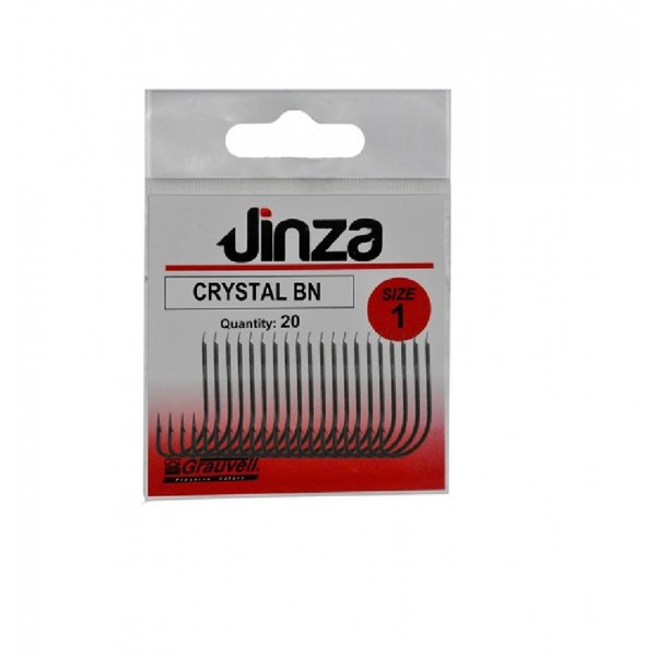 Jinza 57020 Crystal Bn Siyah Olta İğnesi 20’Li Paket No:1