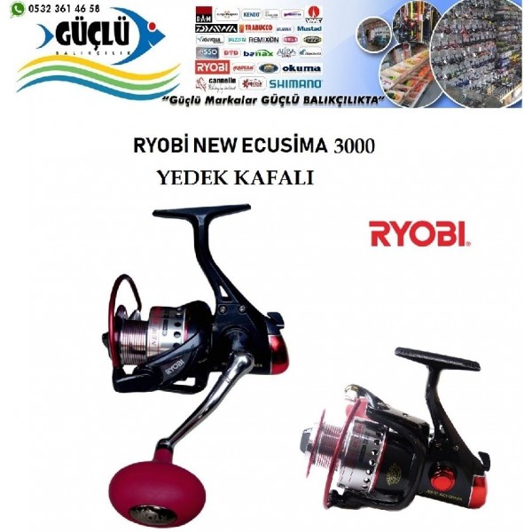 Spin Olta Makinesi Ryobı New Ecusıma 3000  Yedek Kafalı