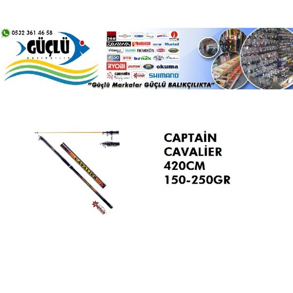 Surf Kamış Captain Cavalıer 420 Cm 100-250 Gr