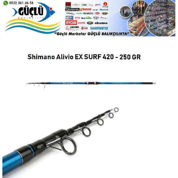 Surf Kamış Shimano Alivio Fx Surf 420 Cm 250Gr Aksiyon