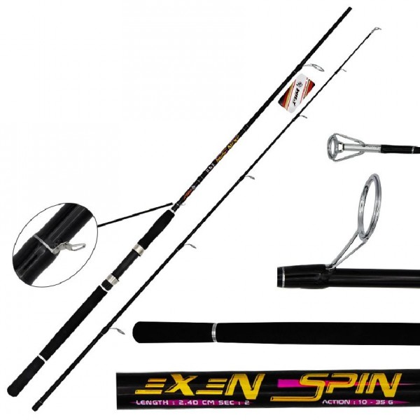 Wily Exen Spin Kamış 210 Cm 10 - 35 Gr Aksiyonlu