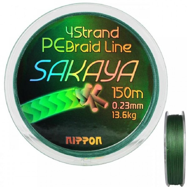 4 Kat Ekonomik İp Misina  Nıppon Sakaya 150Mt 0,35Mm