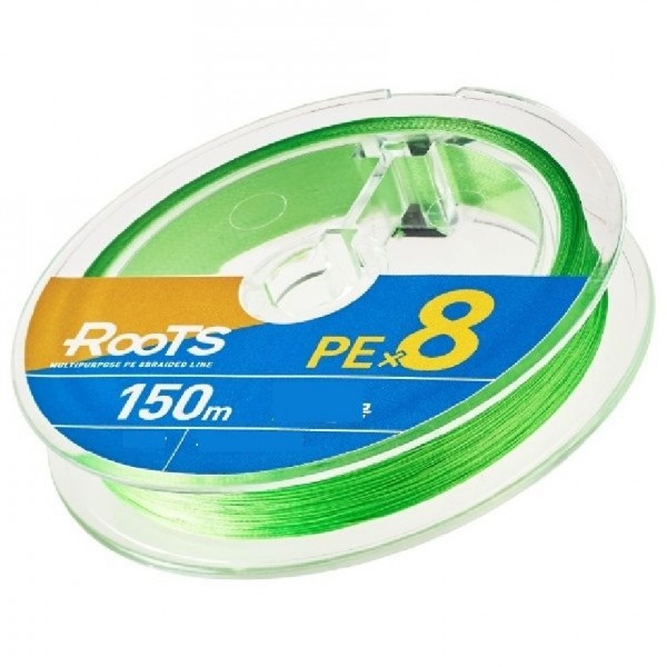 Gosen X8 Roots Pe 2.0 0,242Mm 8 Kat İp Misina 150Mt A.Yeşil