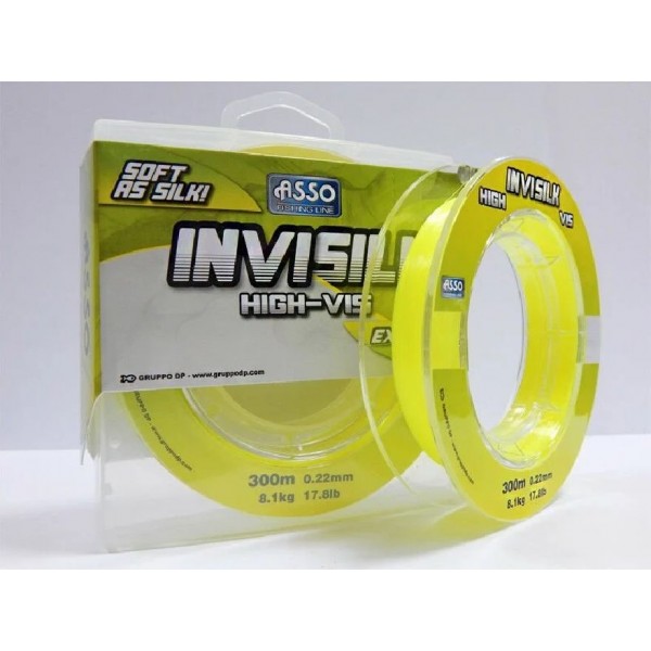 Asso Invısılk Surf Castıng Clear Yellow 300 Mt 0.35Mm Misina