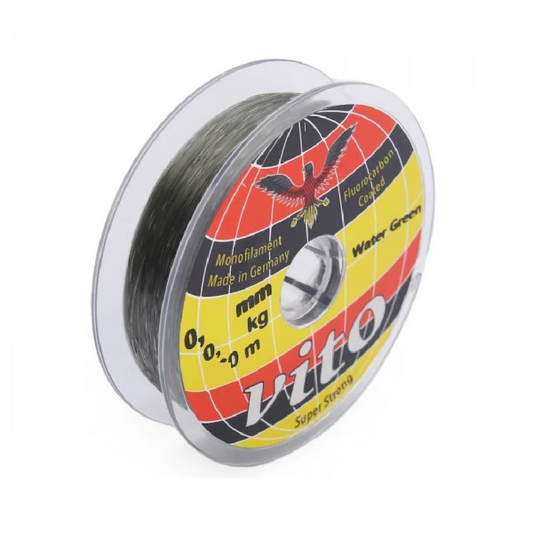 Vito Water Green Monoflament Misina 100 Metre 0,12Mm