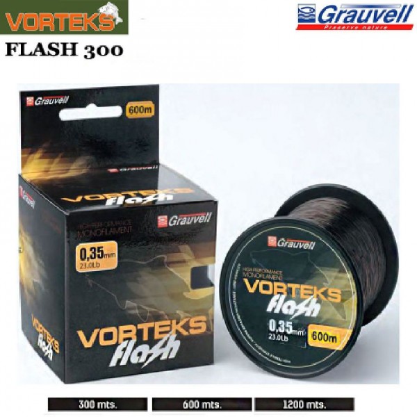 Vorteks Flash 300Mt 0,35Mm Sazan Misinası