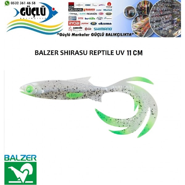 SİLİKON YEM BALZER SHIRASU REPTILE UV 11CM 311