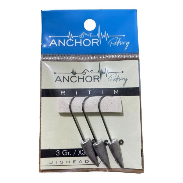 Anchor Ritim Lrf Jighead 7Gr 3 Lü Paket