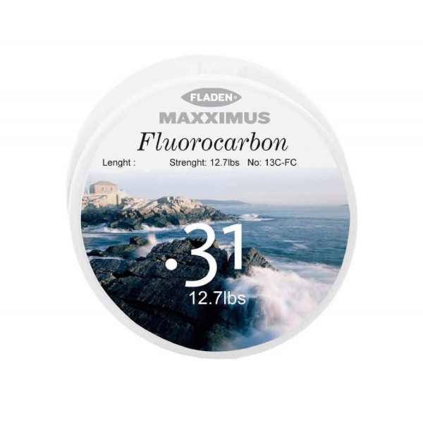 Fladen Maxximus Fluorocarbon Misina 50M 0.20 Mm