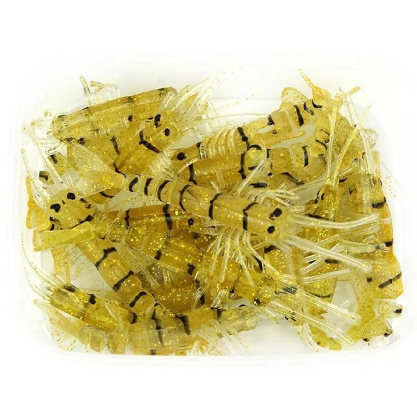 River Bezli Silikon Karides 7.5 Cm 5Li Paket Renk:09