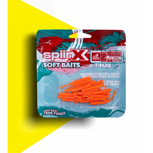 SPIINX BABY FISH SİLİKON 4.5CM 18P UV ORANGE