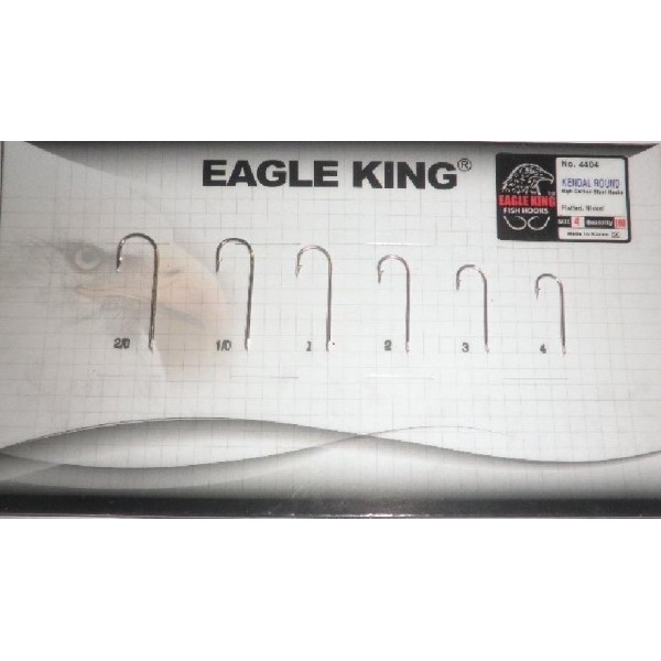 Eagle King 4404Nı Düz Uzun Sap Nikel Çelik İğne No:2/0