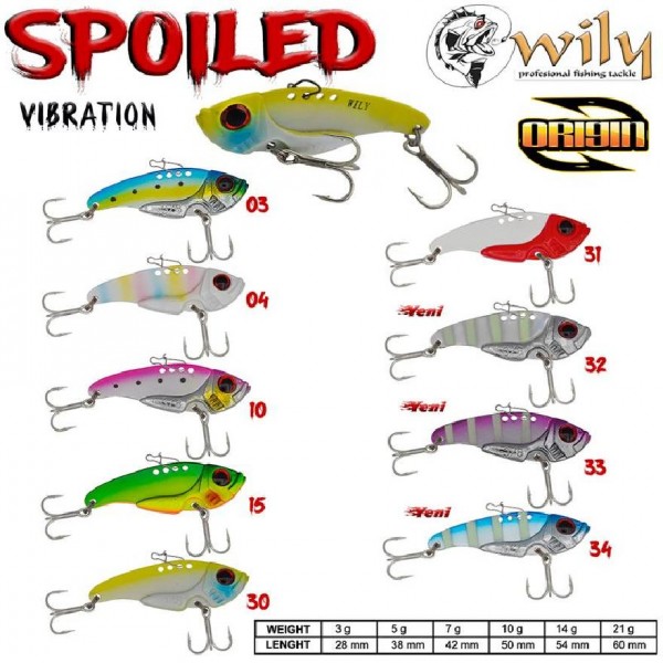 Jig Yemi Wily Spoiled Baby Vibrasyon 2,8Cm 3Gr Renk:04