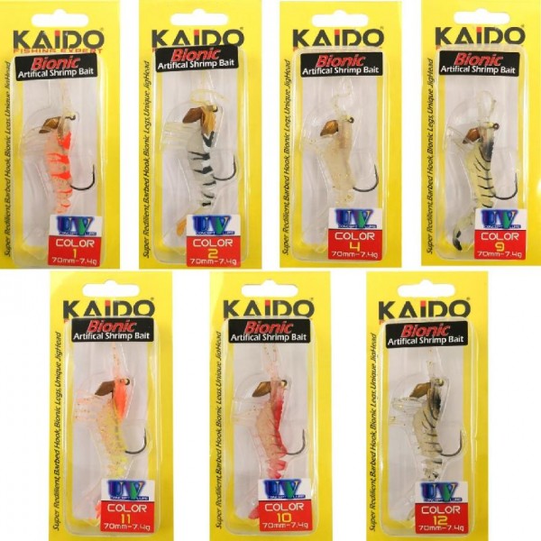 Kaido Lc70s Shrimp Bait Karides 70Mm 7.4Gr Renk:10