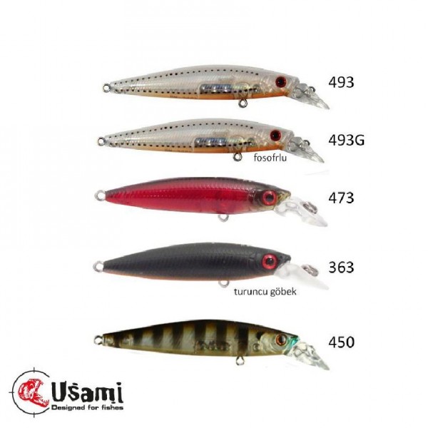 Maket Balık Usami Bay Shinner 50Sp-Mr 2.8 Gr Renk 450