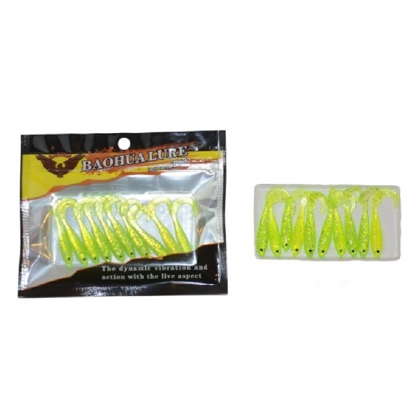 Sahte Silikon Yem Captain Hyper Soft 4,5Cm 10’Lu Pk Renk:05