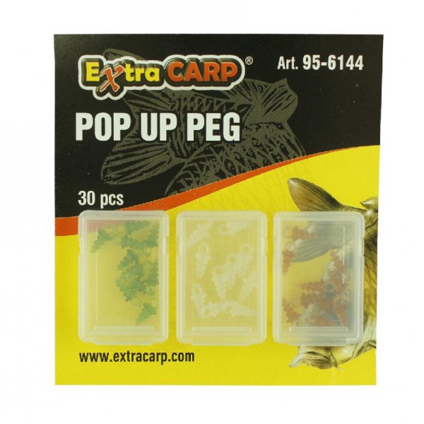 Sazan Grubu Boili Vidası  Pop Up Peg 6144 Extracarp 30’Lu Kutu 3 Renk