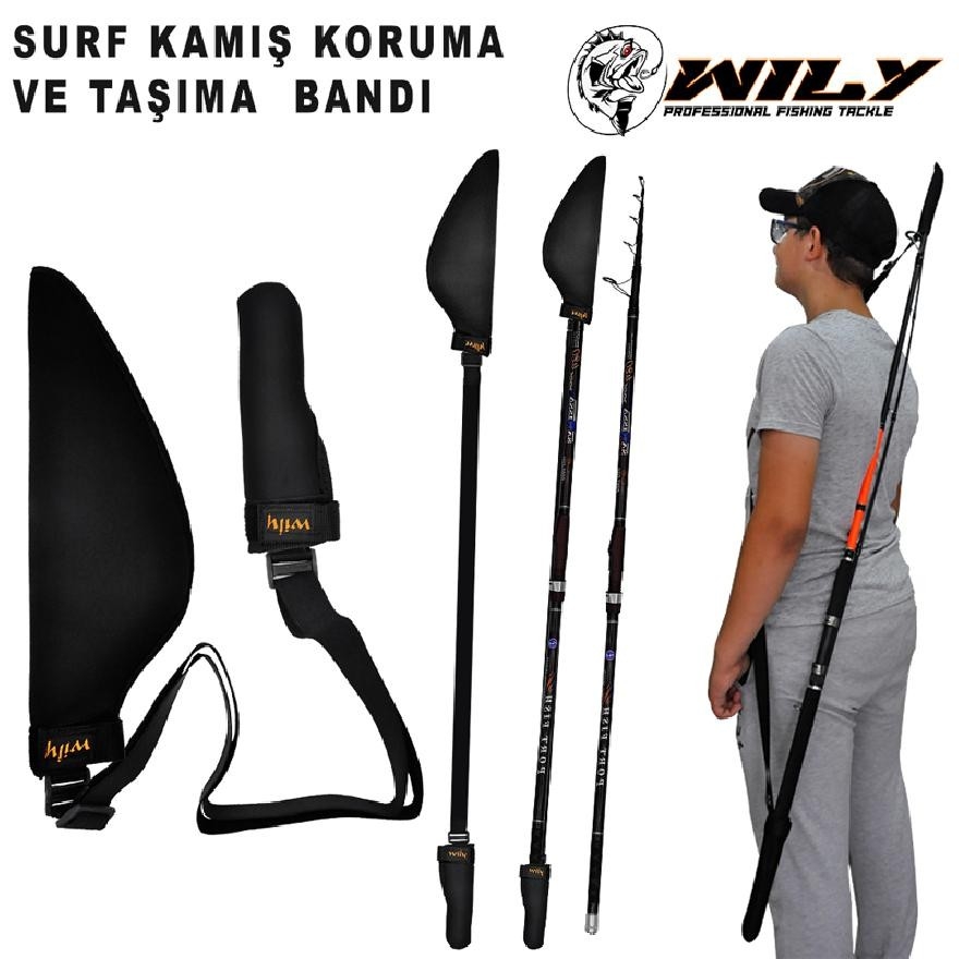 Wily%20Surf%20Kamış%20Koruma%20Ve%20Taşıma%20Bandı%20Neoprene%20Siyah