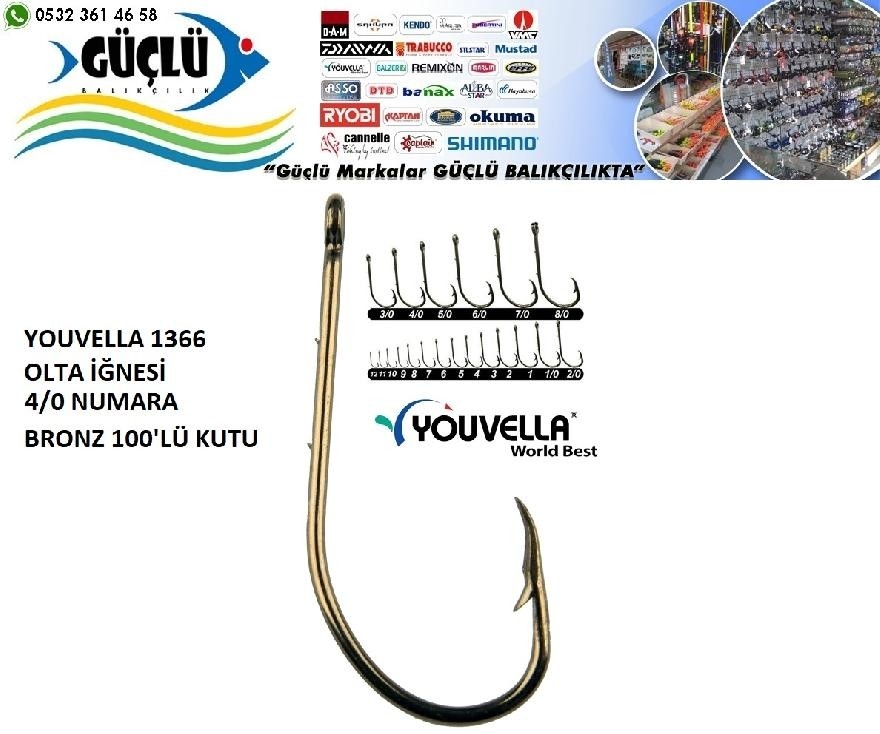 Youvella%201366%20Bronz%20100’Lü%20Kutu%20No:3/0