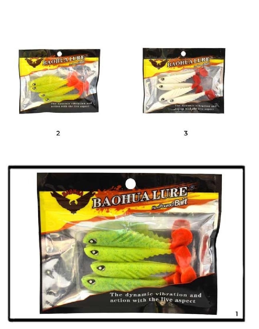 Captain%203557%20Viper%20Soft%208.5Cm%20Levrek%20Silikonu%204’Lü%20Paket%20Renk:1