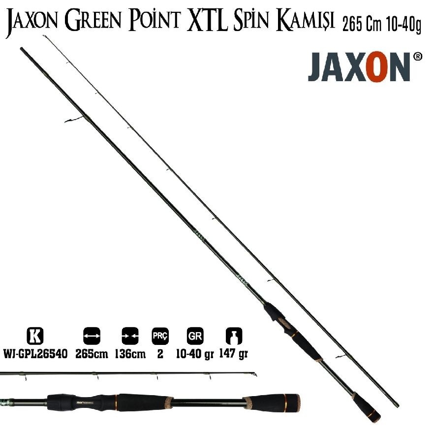 Jaxon%20Green%20Point%20Xtl%20Spin%20Kamışı%20265%20Cm%2010-40G