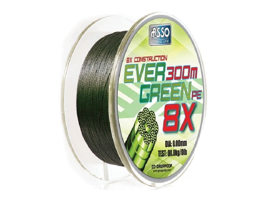 Asso%20Ever%20Green%208X%20130M%20İp%20Misina%200,12Mm