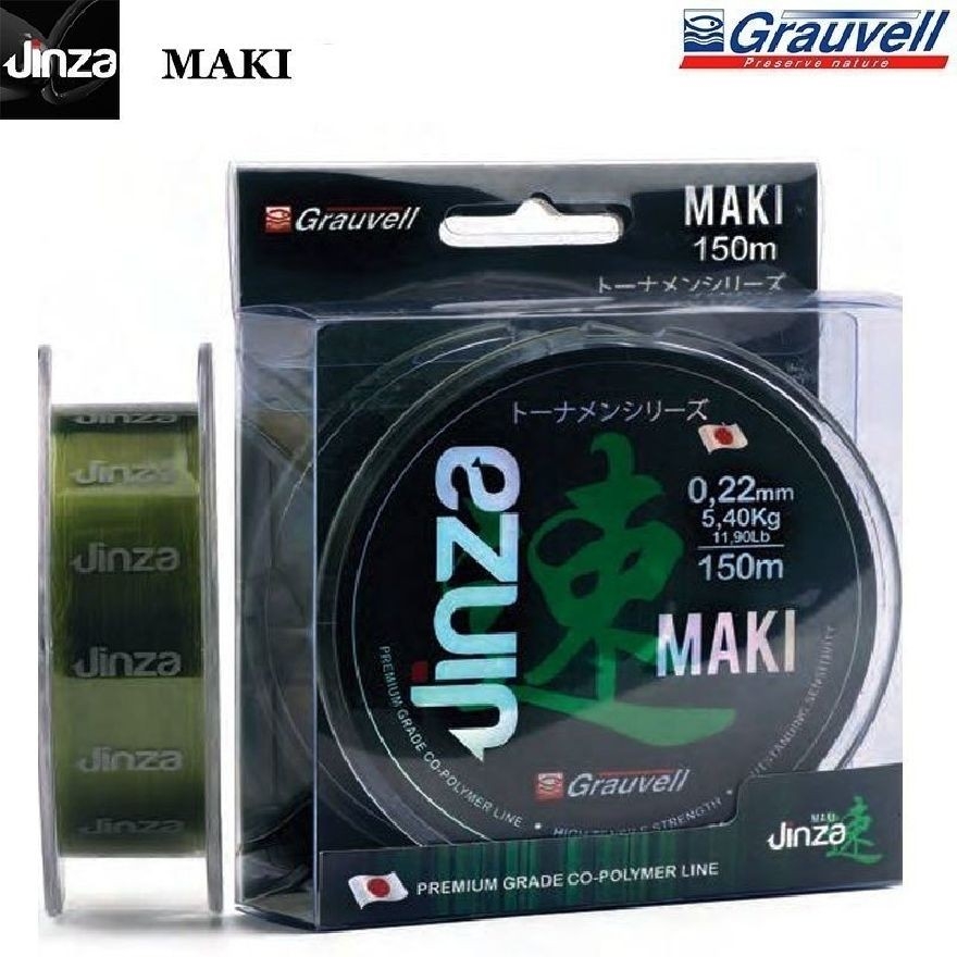 Jinza%20Maki%20300M%20Monofilament%20Misina%200,18Mm