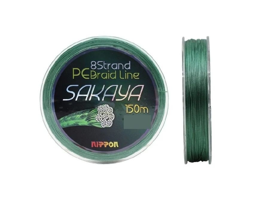 Nippon%20Sakaya%20150%20Mt%20İp%20Misina%208X%20D.Green%20Yeşil%200,12%20Mm