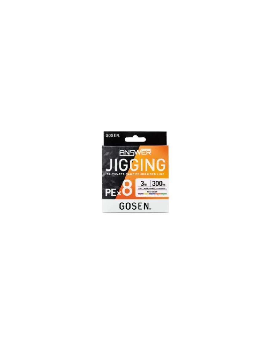 Gosen%20Jigging%20Answer%20Pe%205.0%2065Lb%20Jig%20Ve%20Tai%20Rubber%20İpi%20300Mt%20Multicolor