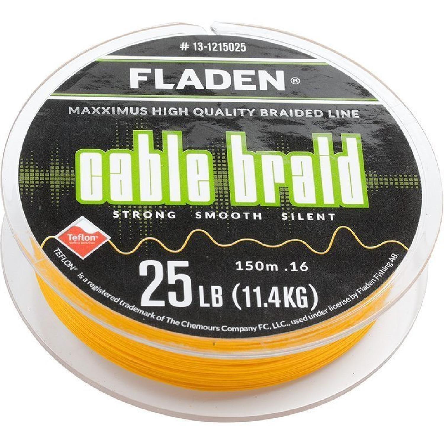 Fladen%20Maxxımus%20Cable%20Braid%20Sarı%20150Mt%20İp%20Misina%200,13Mm