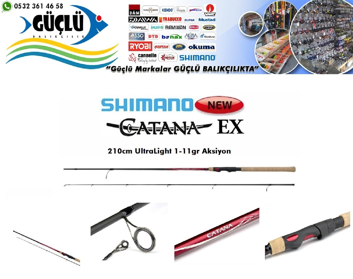 Lrf%20Kamışı%20Shimano%20Catana%20Ex%20Spinning%20Ultra%20Light%20210Cm%201-11Gr