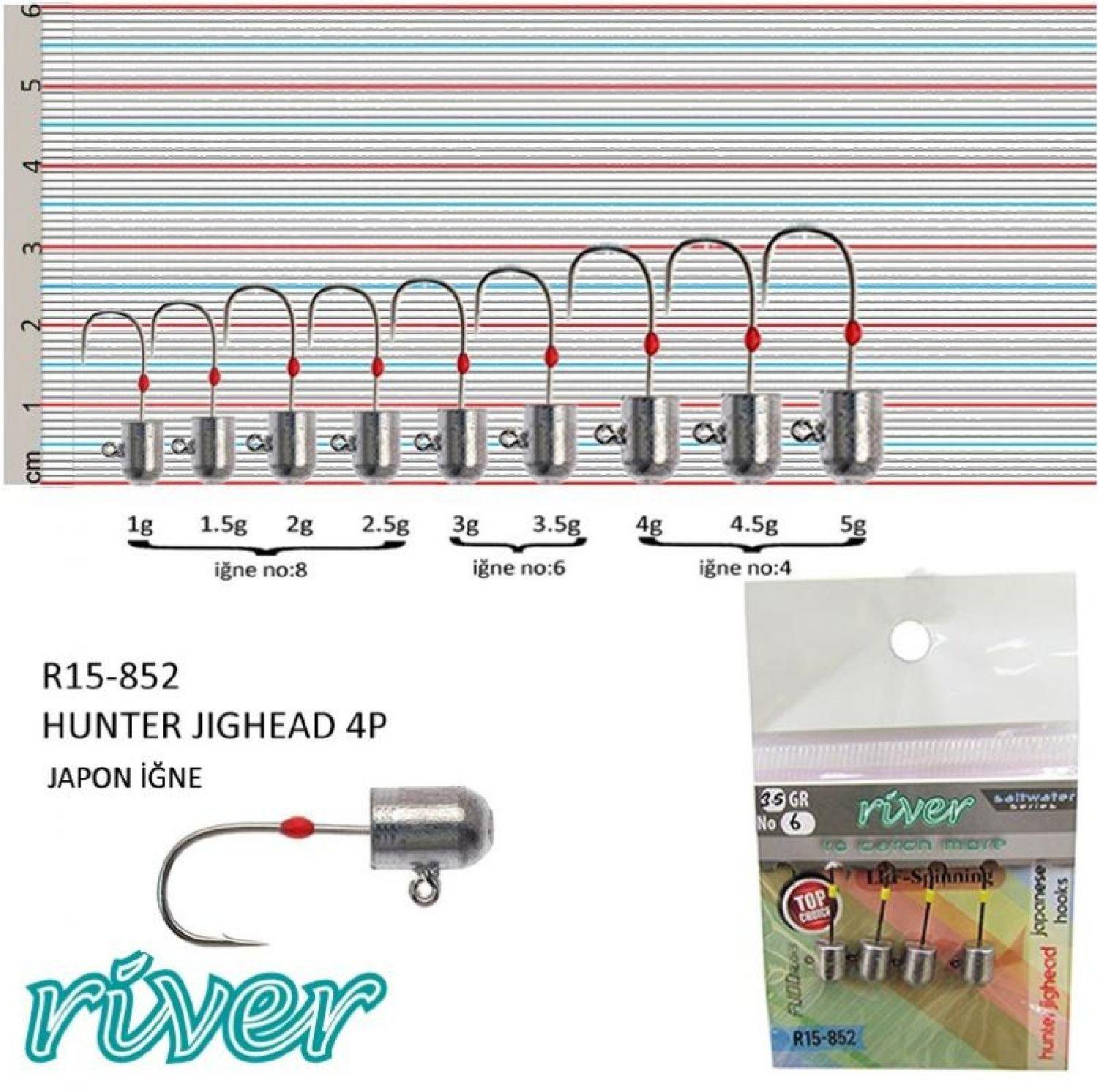 Jighead%20River%20Hunter%204’Lü%20Paket%202,5Gr