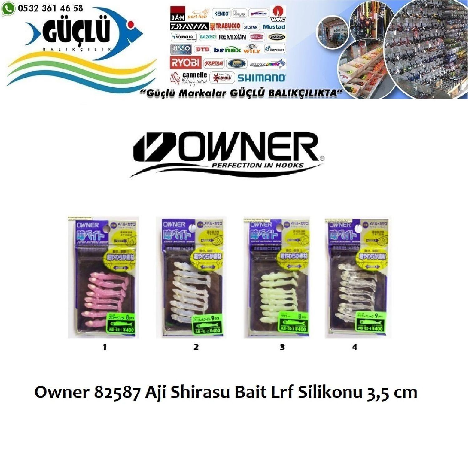 Lrf%20Silikonu%20Owner%2082587%20Aji%20Shirasu%20Bait%20Lrf%20Silikonu%203,5%20Cm%20Renk:04