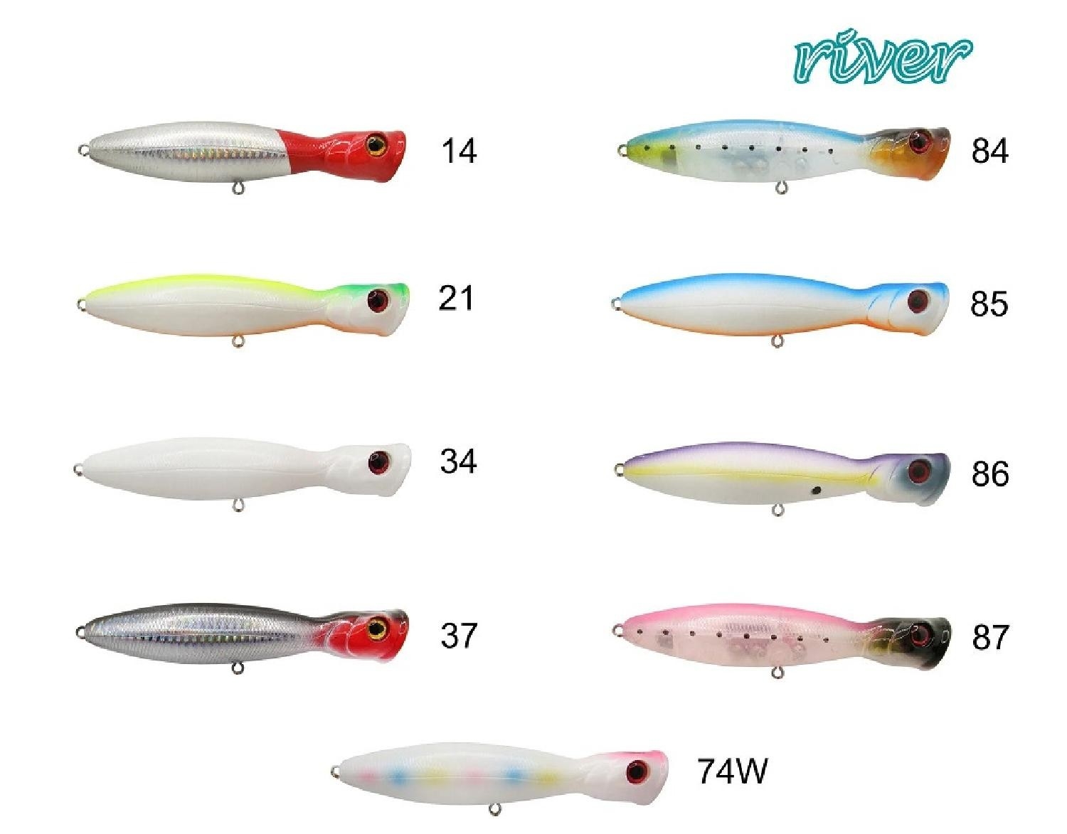 River%20Bighead%20Pop%20130%2013Cm%2036G%20Popper%20Maket%20Balık%20Renk:21