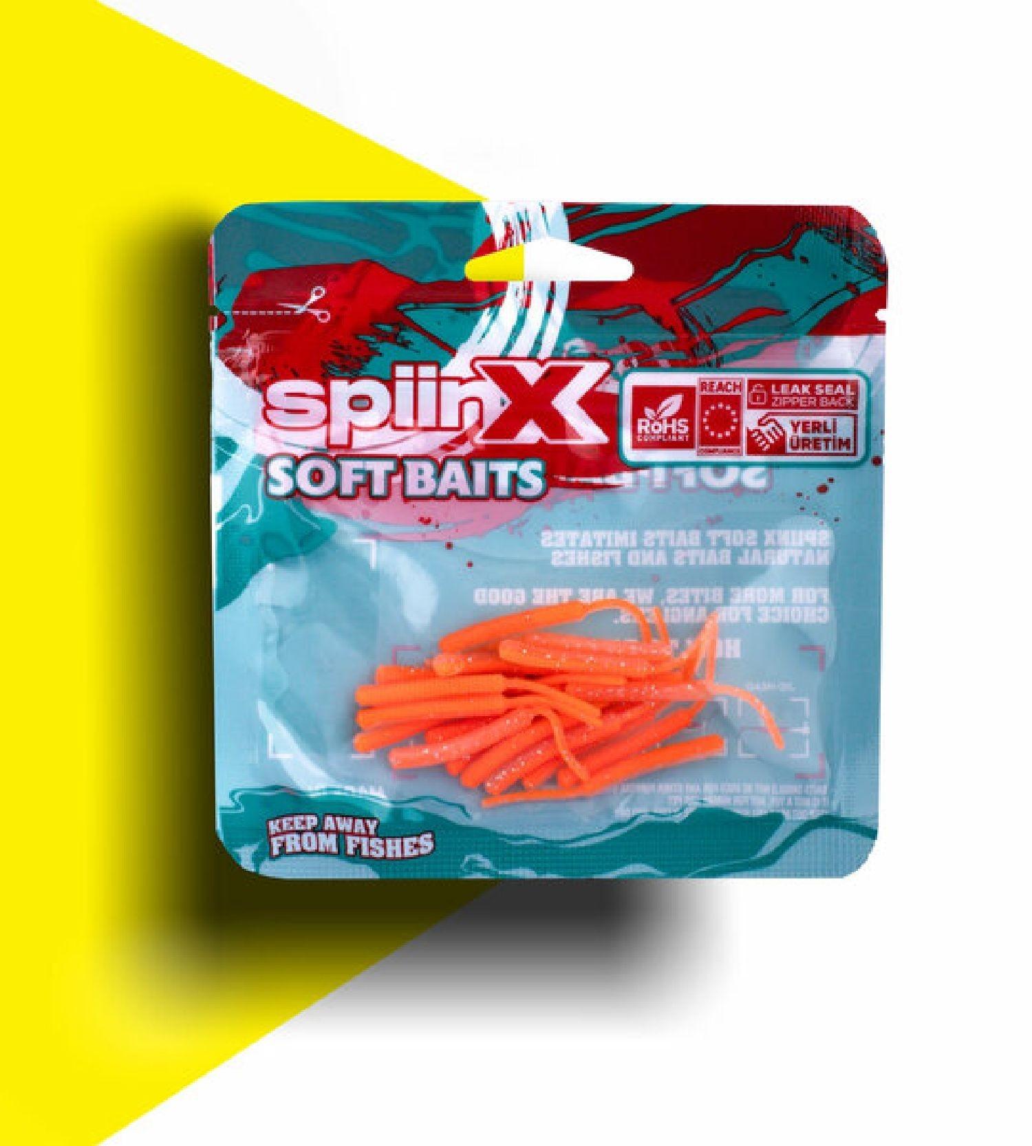 SPIINX%20BABY%20FISH%20SİLİKON%204.5CM%2018P%20GLOW%20ORANGE%20GUM