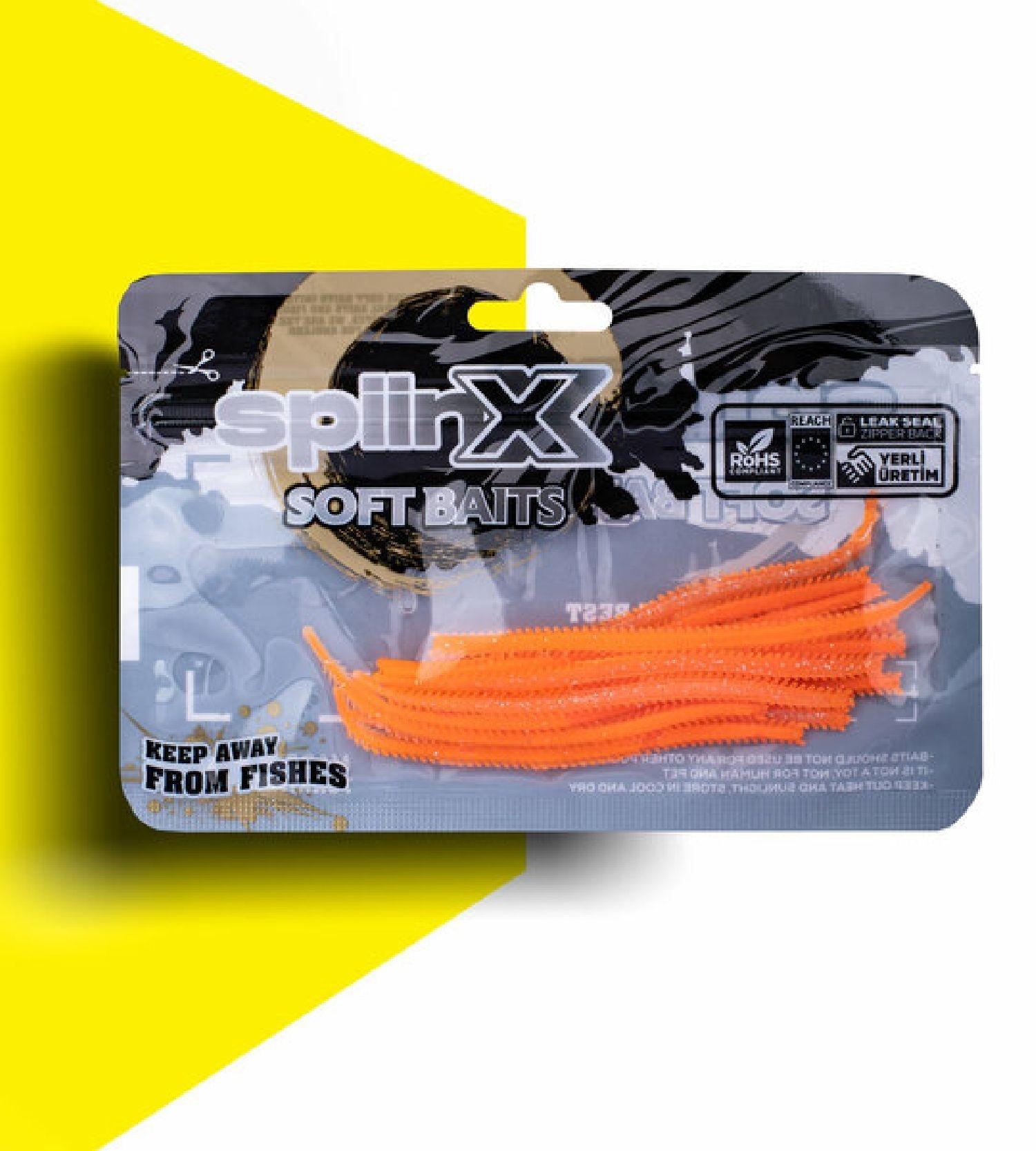 SPIINX%20ISOME%20SİLİKON%2011CM%2014P%20GLOW%20ORANGE%20GUM