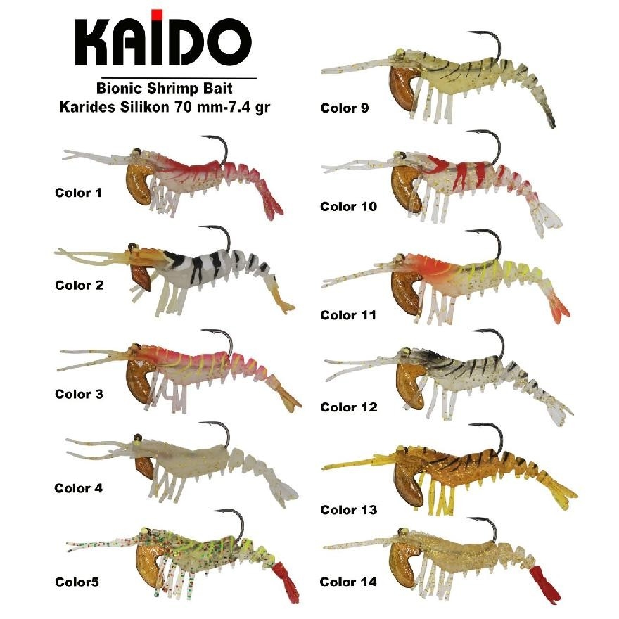 Kaido%20Lc70s%20Shrimp%20Bait%20Karides%2070Mm%207.4Gr%20Renk:1