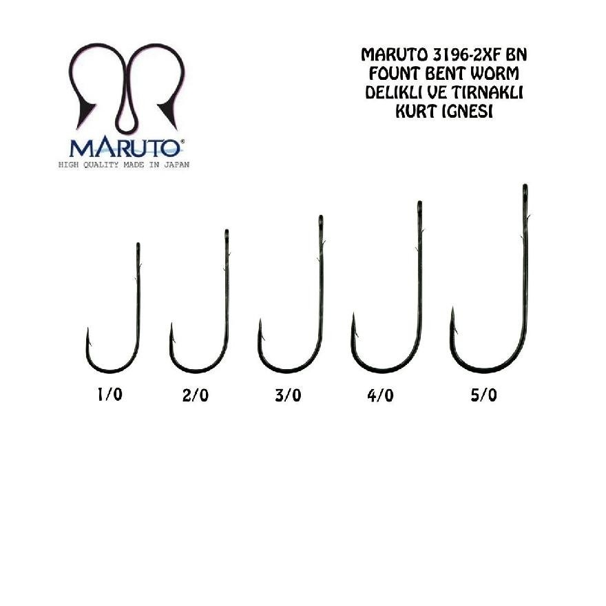 Maruto%203196-2Xf%20Bn%20Delikli%20Tırnaklı%20Olta%20İğne%20No:4/0