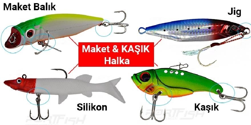 Portfish%20Bl-6005%20Kaşık%20Split%20Halka%20No:4