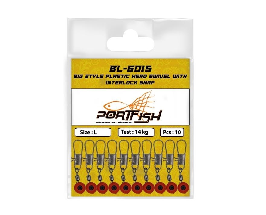 Portfish%20Bl-6015%20Stoperli%20Fırdöndülü%20Klips%20M%20Beden