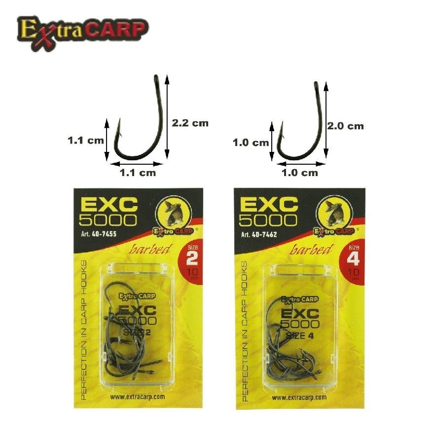 Sazan%20İğnesi%20Extracarp%20Hooks%20Exc%205000%202%20No%2010’Lu%20Paket