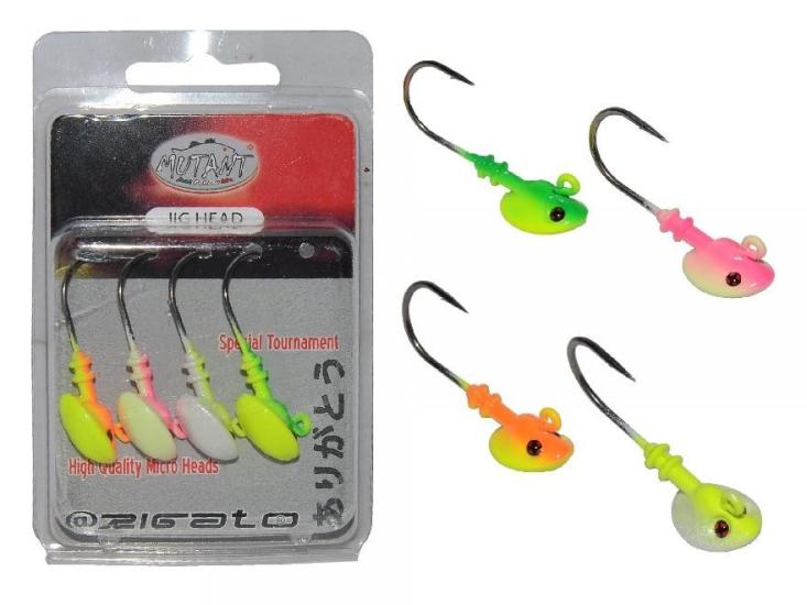 Mutant 6411 Jig Head Rigato Stunner 4’Lü Mix Set 10Gr