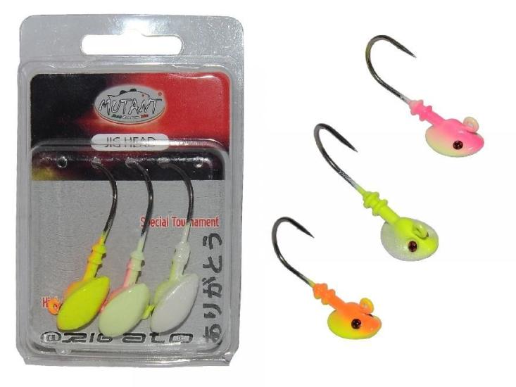 Mutant 6411 Jig Head Rigato Stunner 18Gr 3’Lü Mix Set