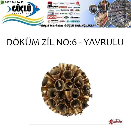 2’Li Döküm Zil 6 Numara Yavrulu