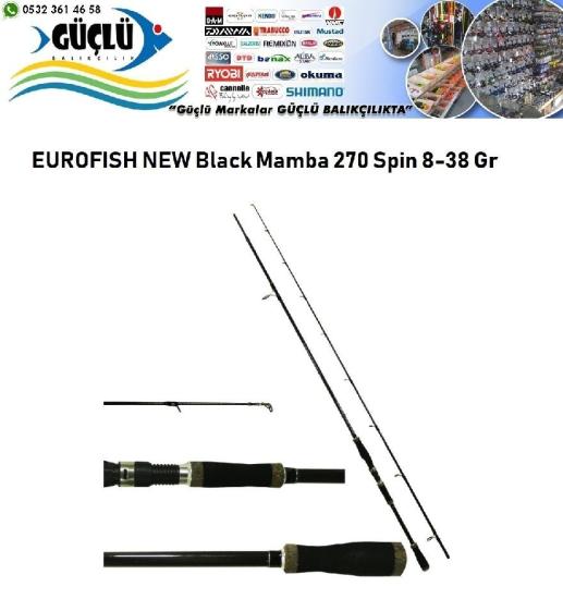 SPİN KAMIŞI EUROFISH NEW Black Mamba 270 8-38 Gr