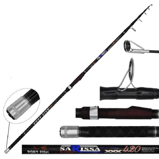 Surf Kamışı Portfish Sarissa Surf Carbon Olta Kamışı 450 Cm 250 G